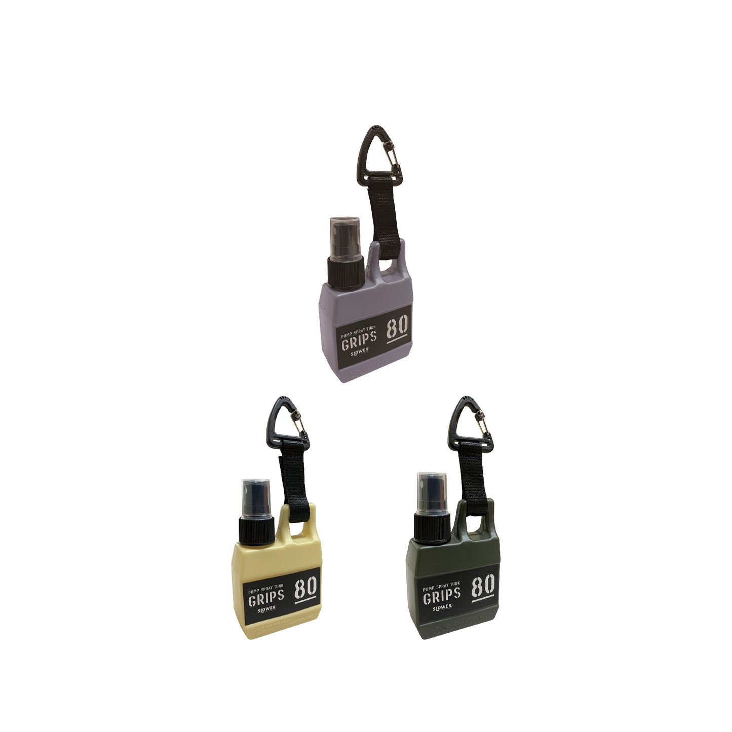PUMP SPRAY TANK GRIPS 軍風隨身噴霧瓶 80ml