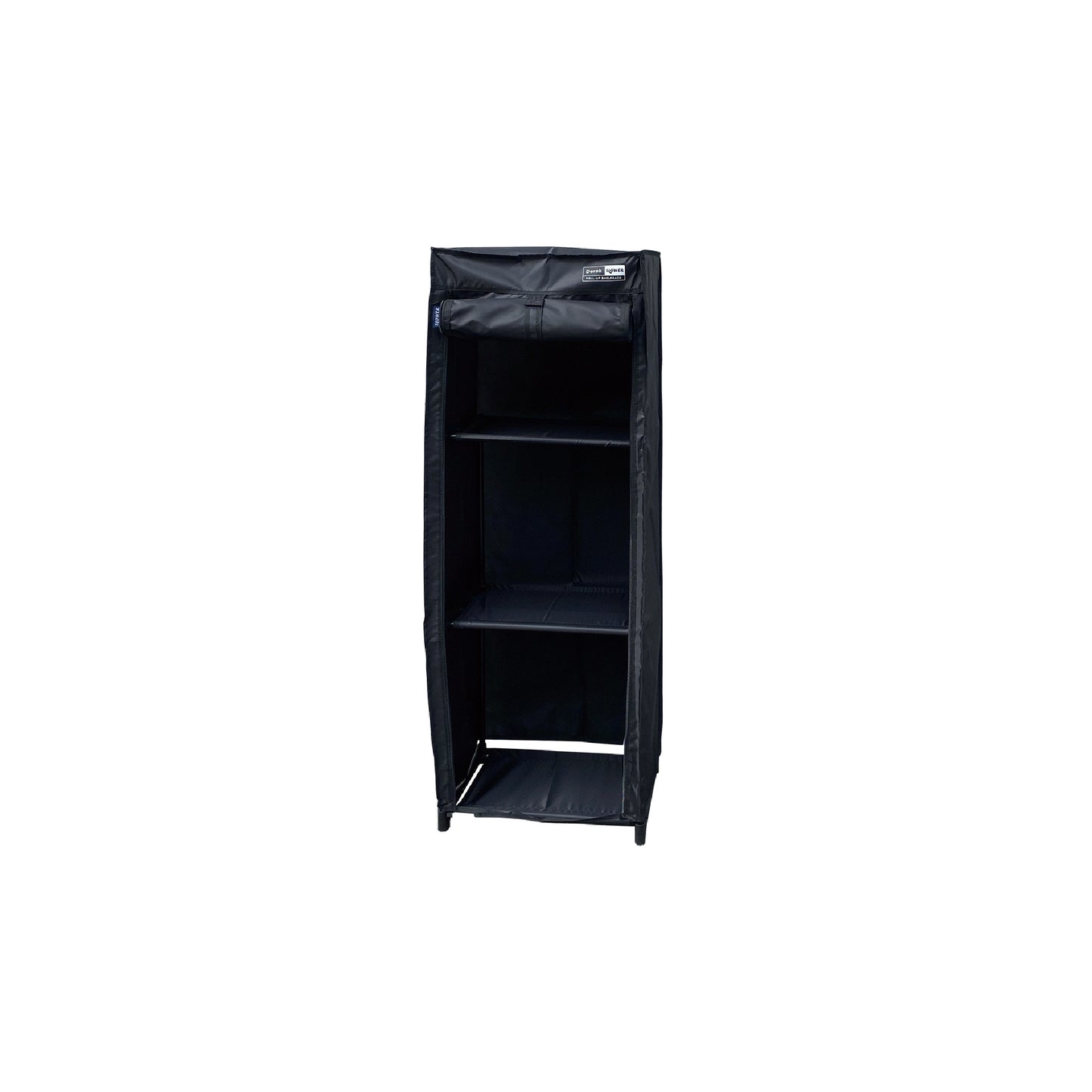 ROLL-UP SHELFRACK Derek military-style roll-top storage cabinet
