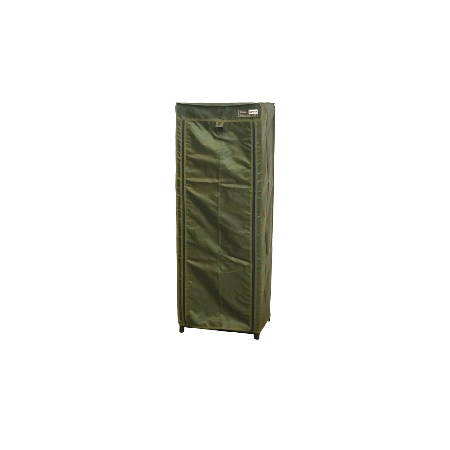 ROLL-UP SHELFRACK Derek military-style roll-top storage cabinet