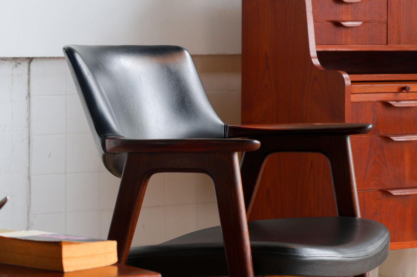 丹麥 玫瑰木 扶手 休閒椅 OLDANMARK