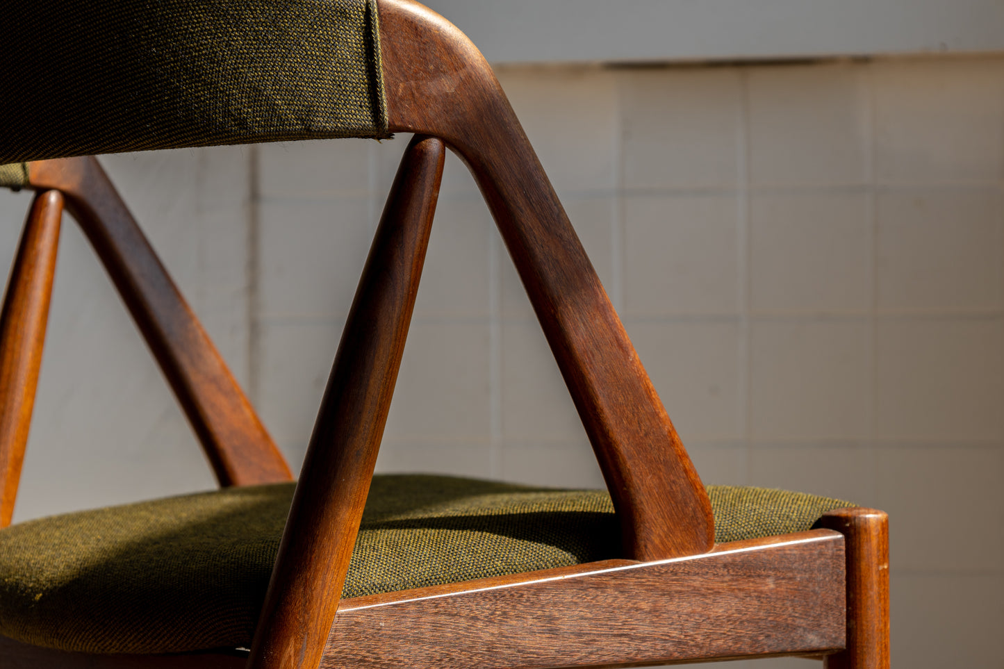 Kai Kristiansen Model 31 餐椅/綠絨布 OLDANMARK