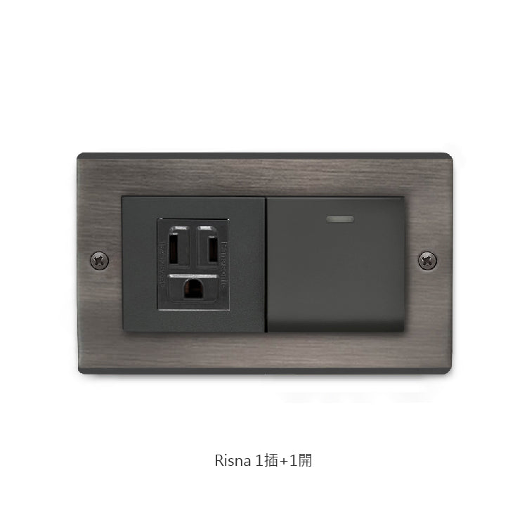 Obsidian black panel-Glatima, Risna series
