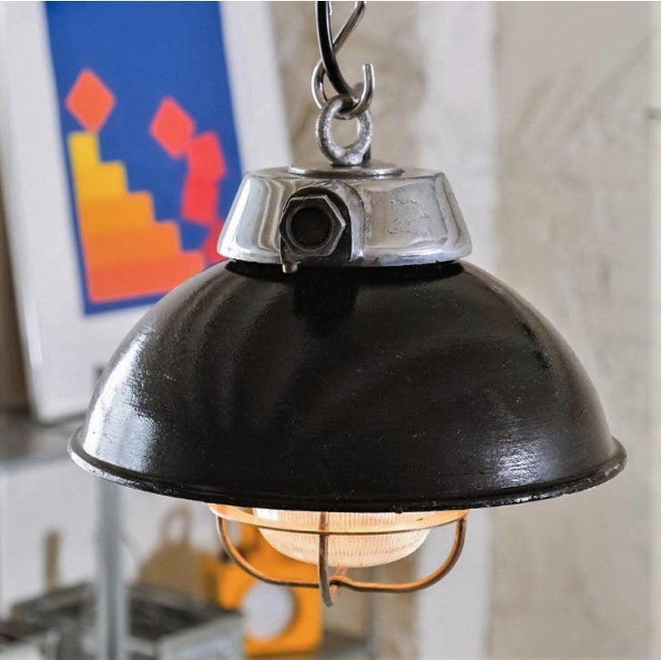 電火工業 DnH LOFT |工業風燈具|船型斗笠老件