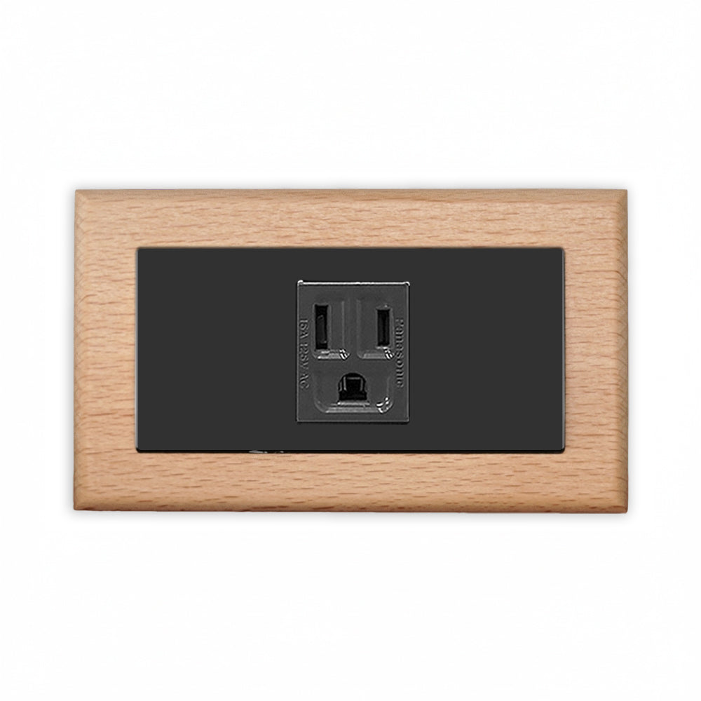 Solid beech wood-thin frame-Japanese style panel