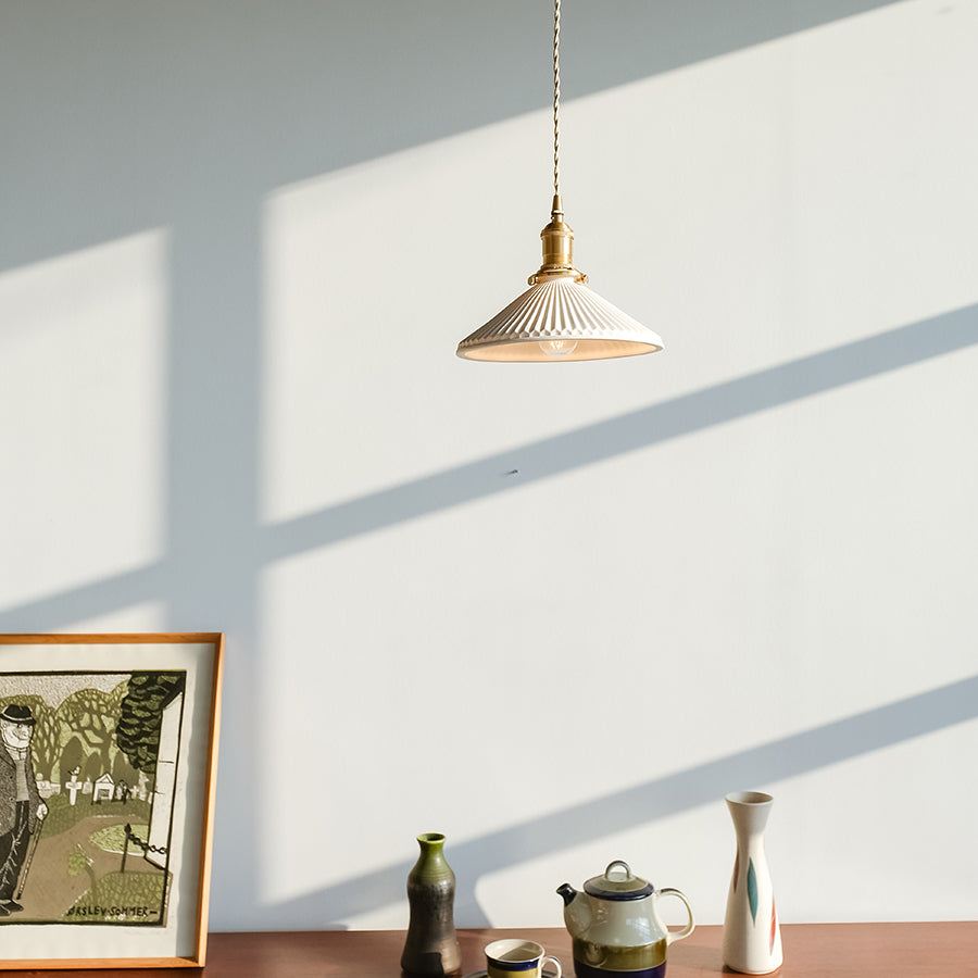 Japanese ceramic chandelier