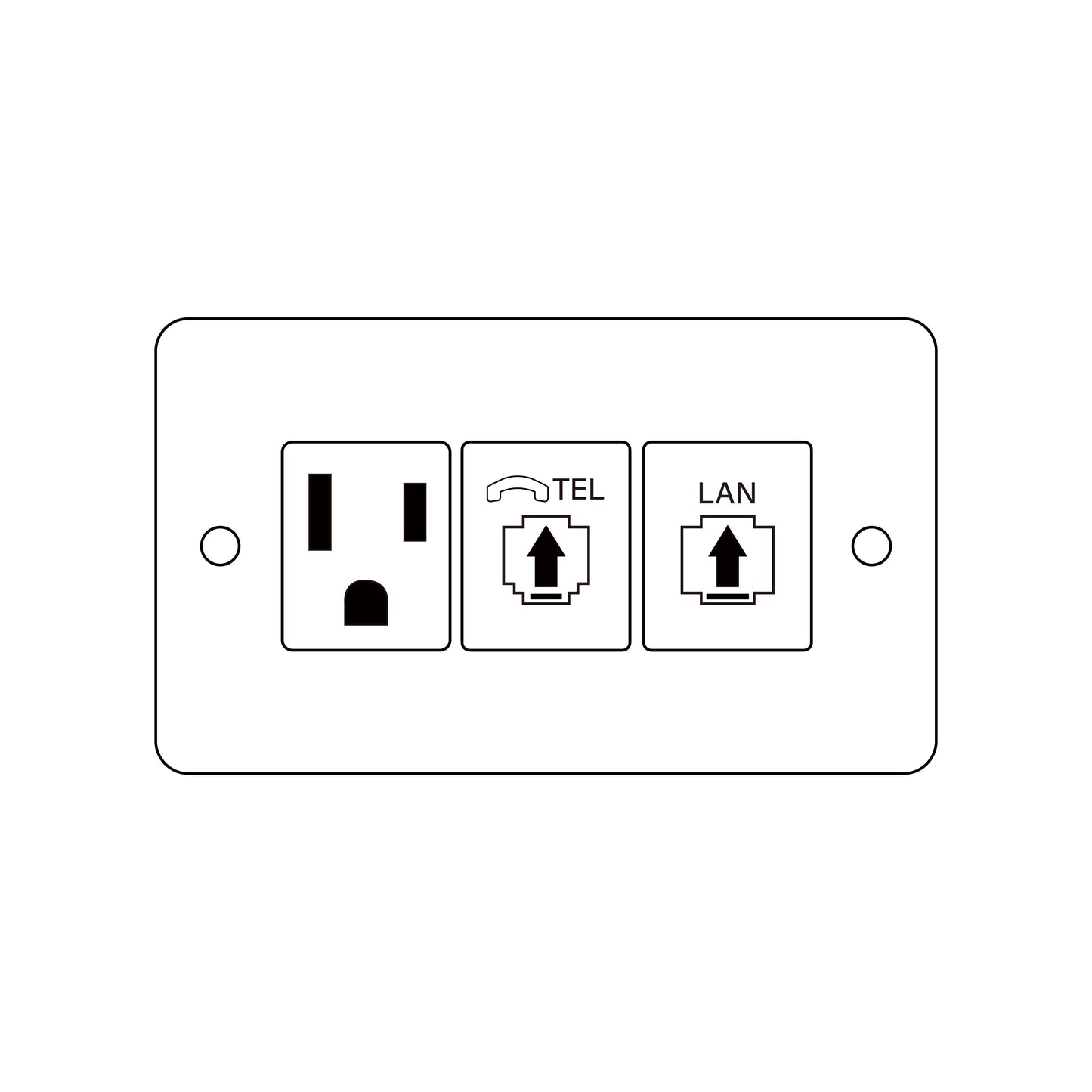Brass switch panel-Japanese style