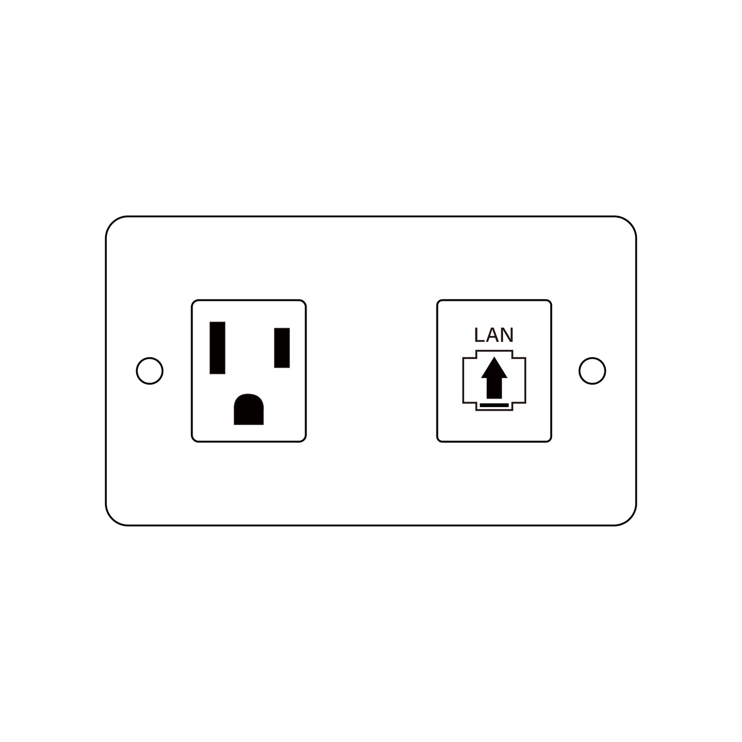 Brass switch panel-Japanese style