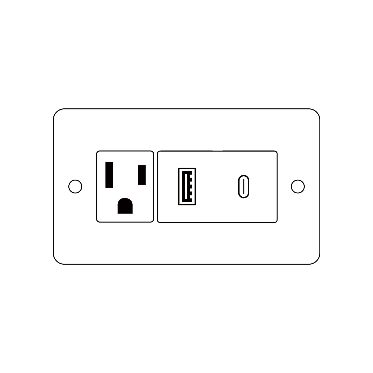 Brass switch panel-Japanese style