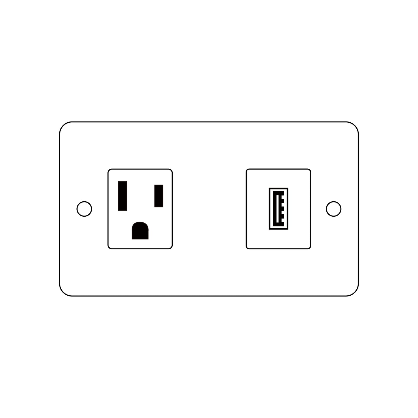 Brass switch panel-Japanese style