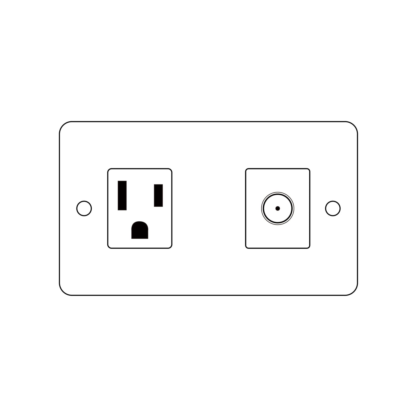 Brass switch panel-Japanese style