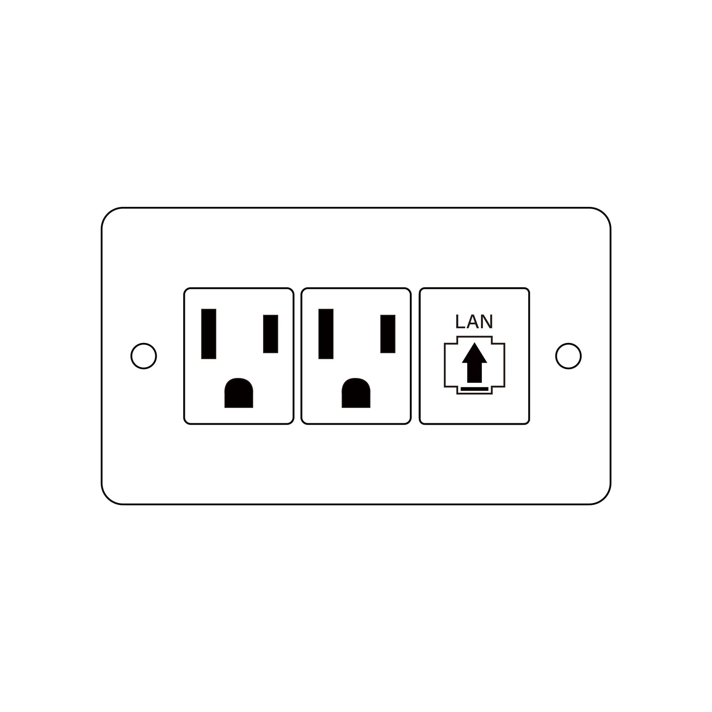 Brass switch panel-Japanese style