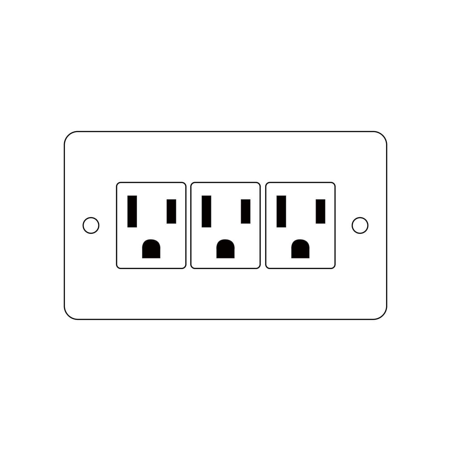 Brass switch panel-Japanese style
