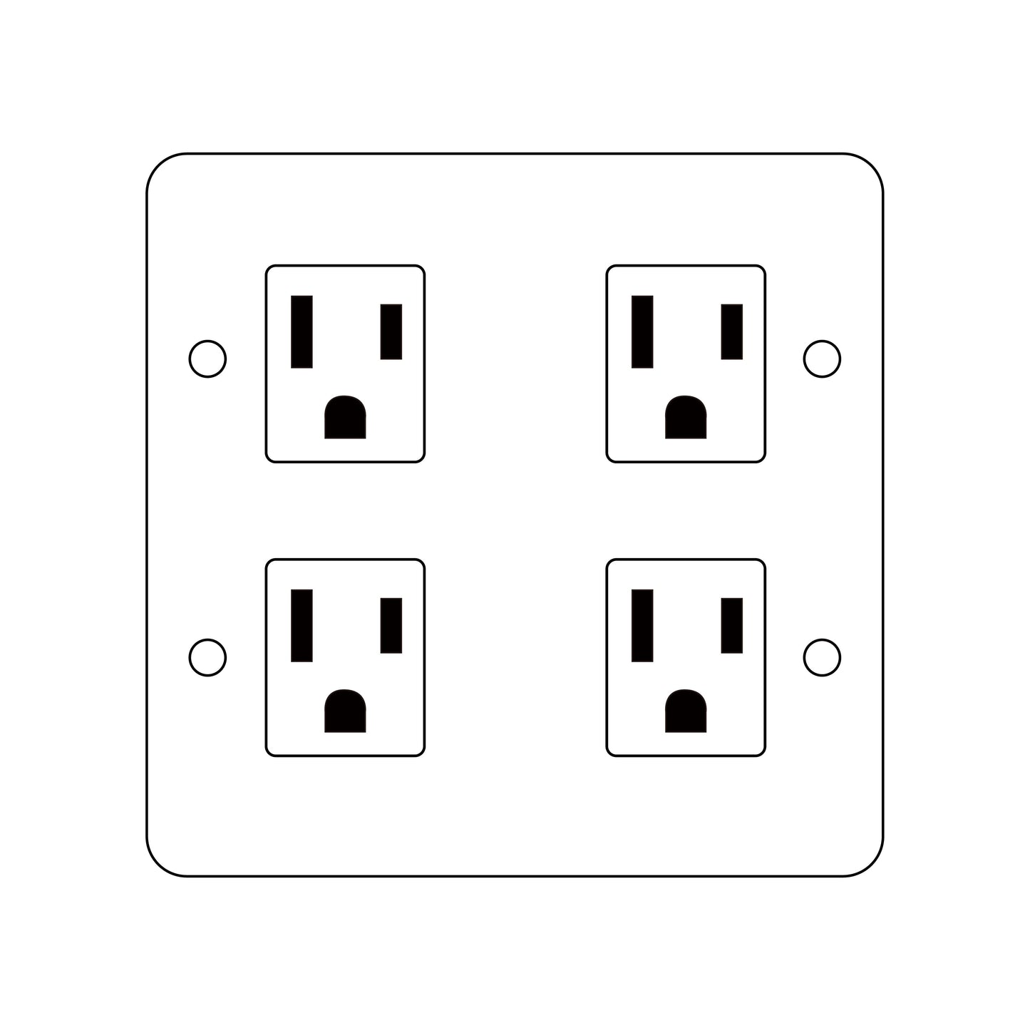 Retro Brass Switch Panel-Japanese Style