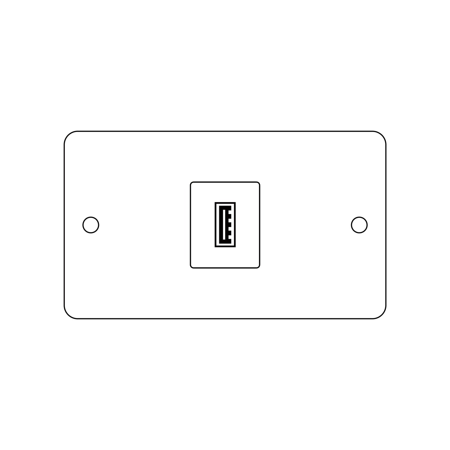 Brass switch panel-Japanese style