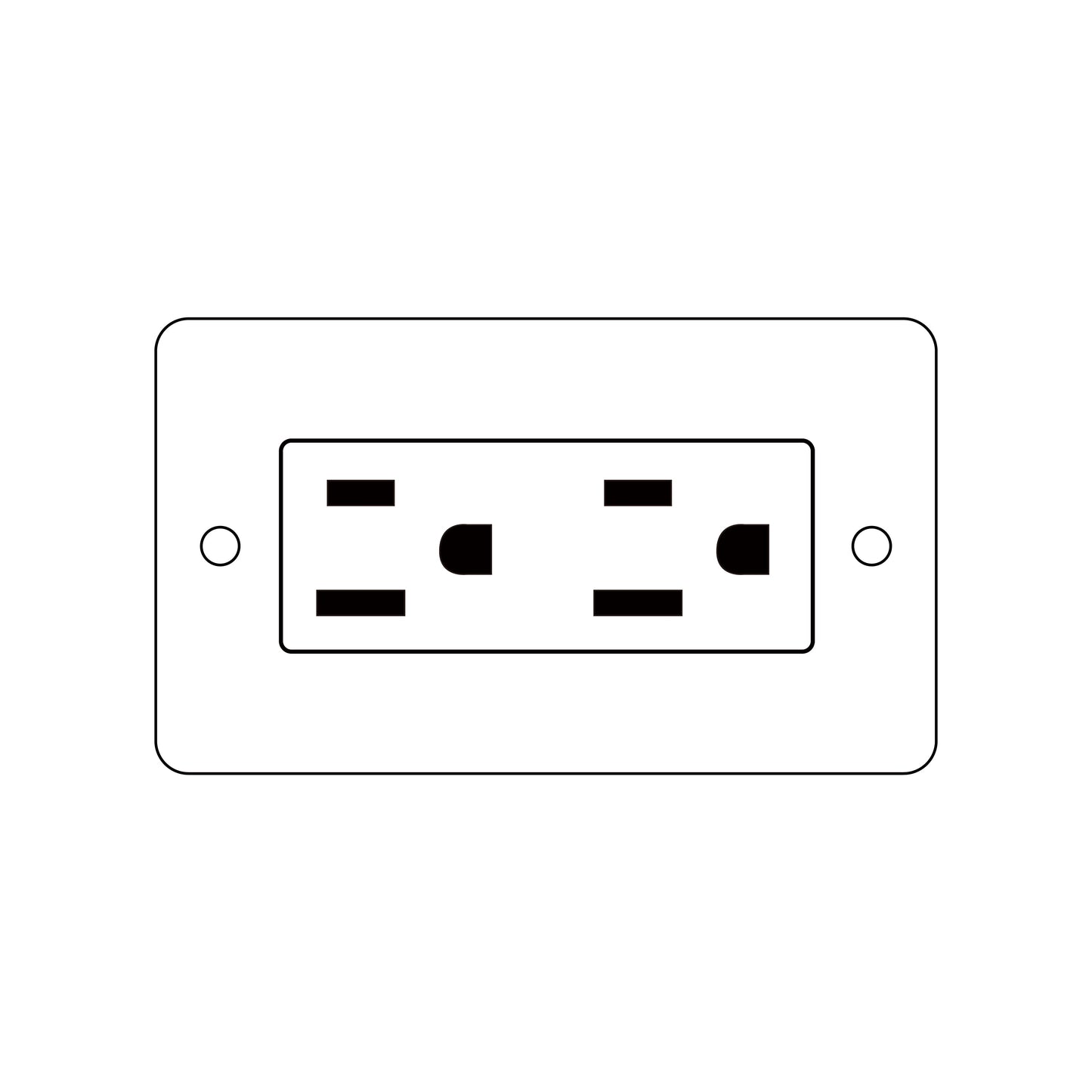 Brass switch panel-Japanese style
