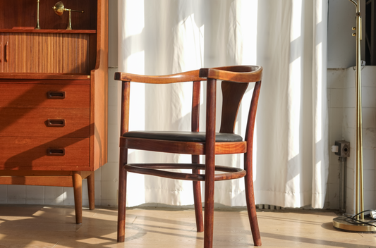 Thonet  楓木 古典 扶手餐桌椅