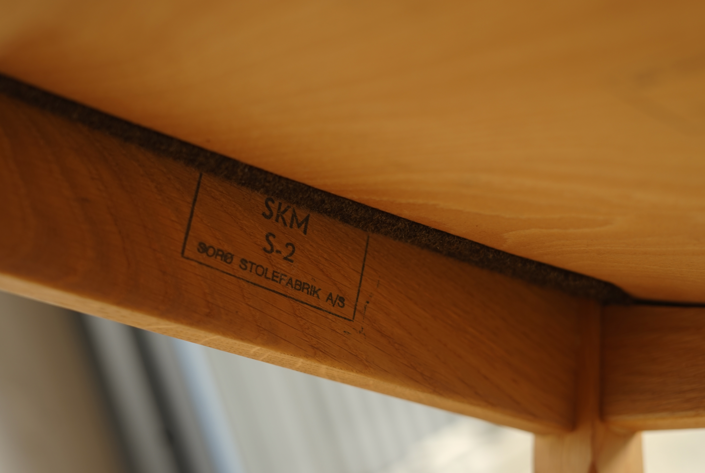 丹麥 Schou Andersen 橡木 簡約 餐椅