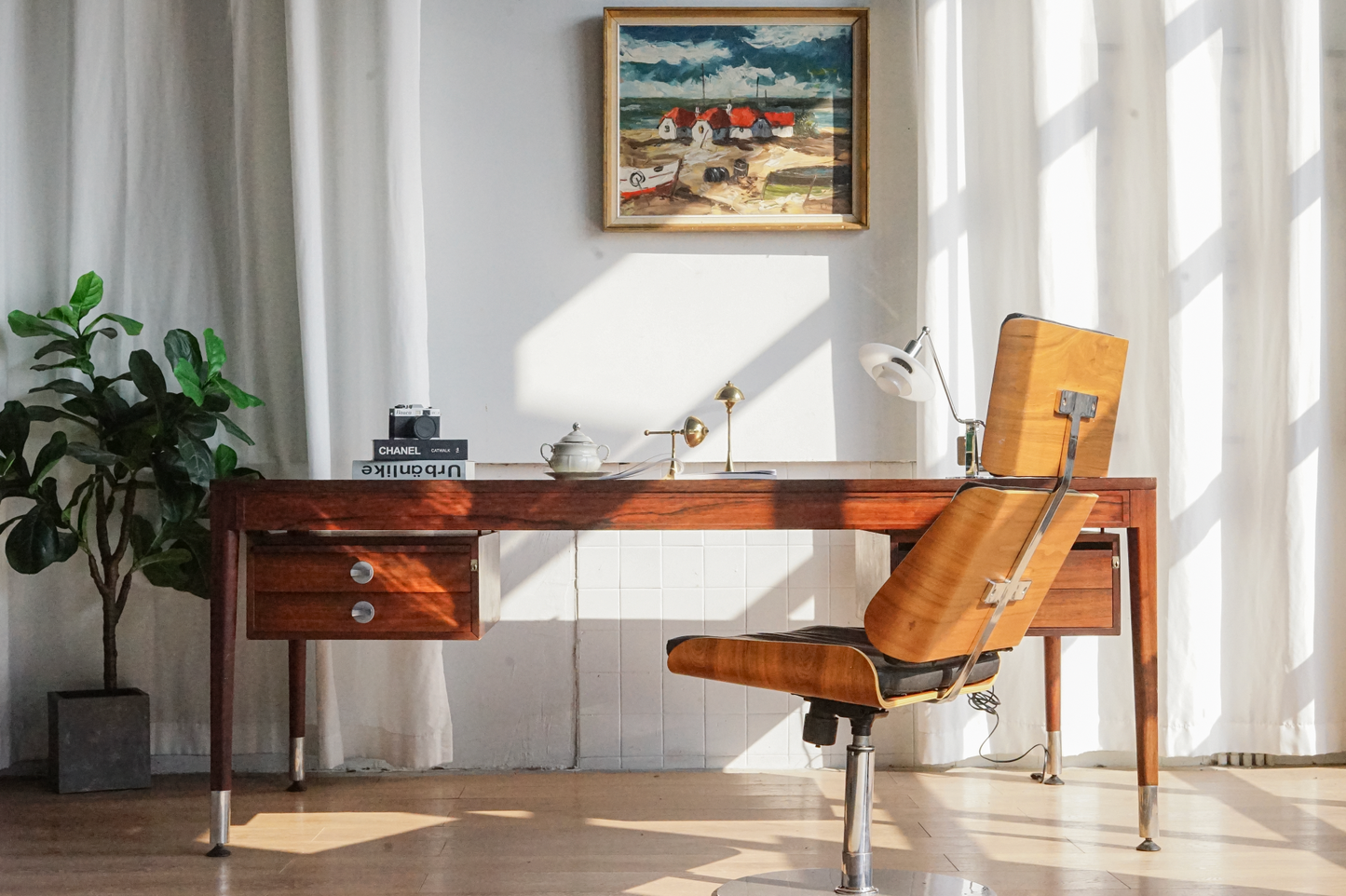 Finn Juhl Rosewood Diplomat Desk