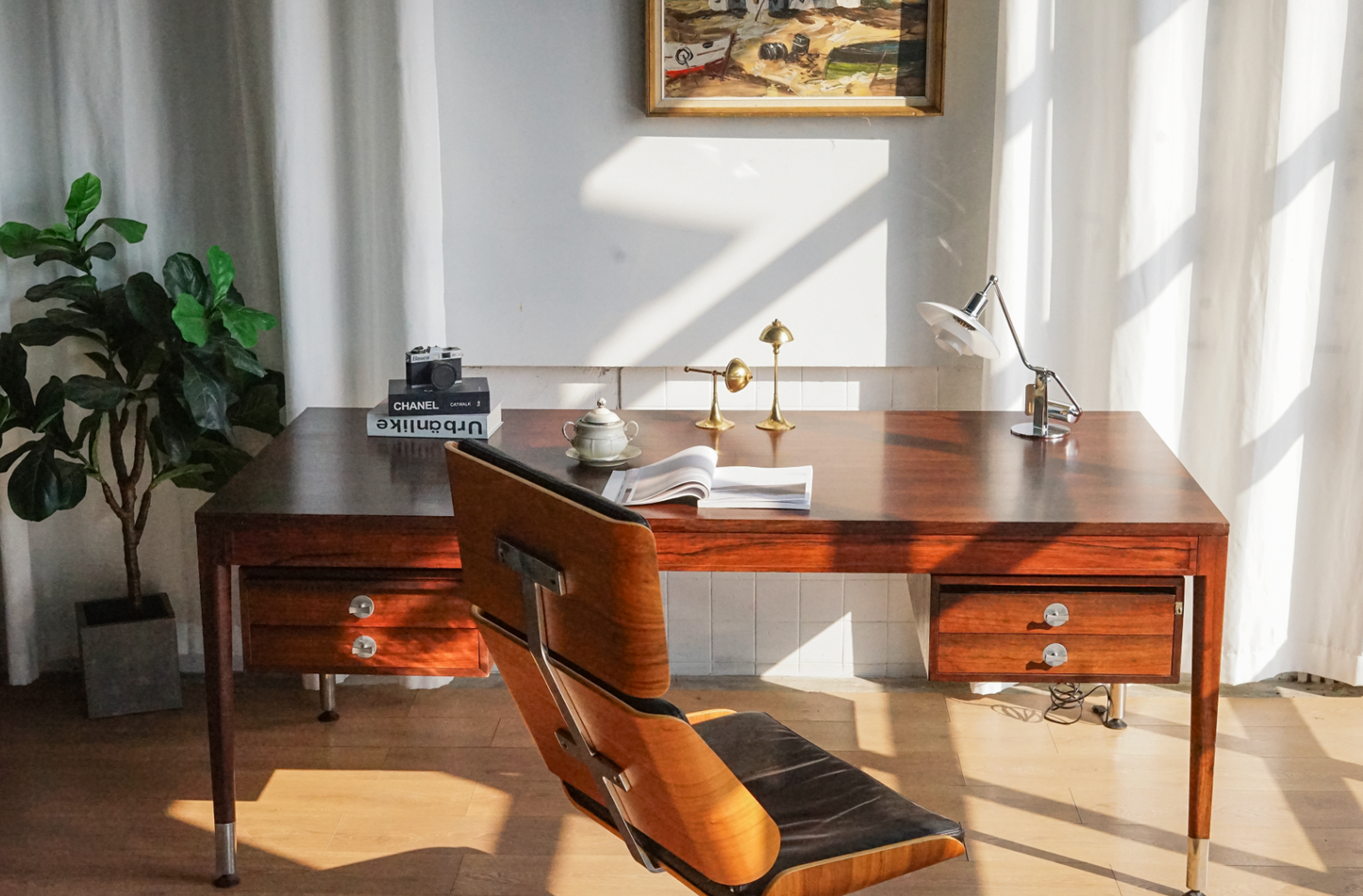 Finn Juhl Rosewood Diplomat Desk