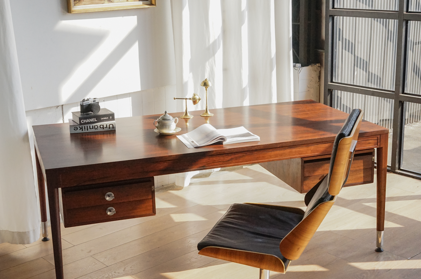 Finn Juhl Rosewood Diplomat Desk