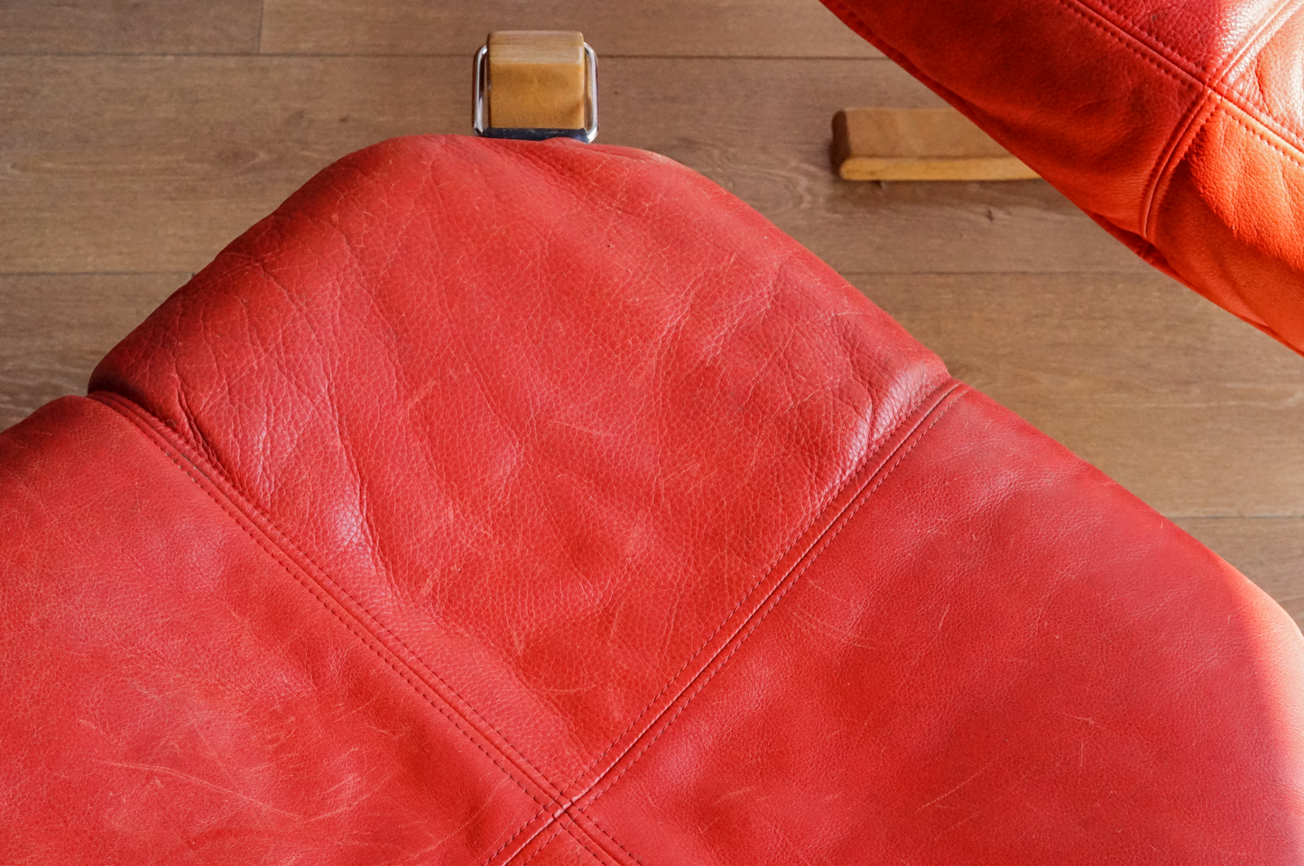 Falcon chair 獵鷹 古典紅皮革 椅凳組