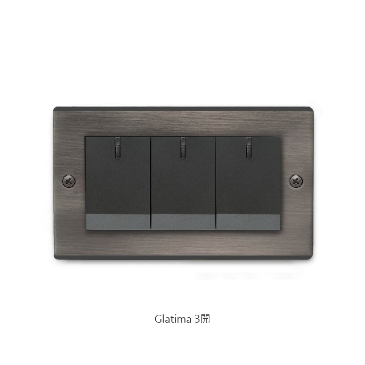 Obsidian black panel-Glatima, Risna series