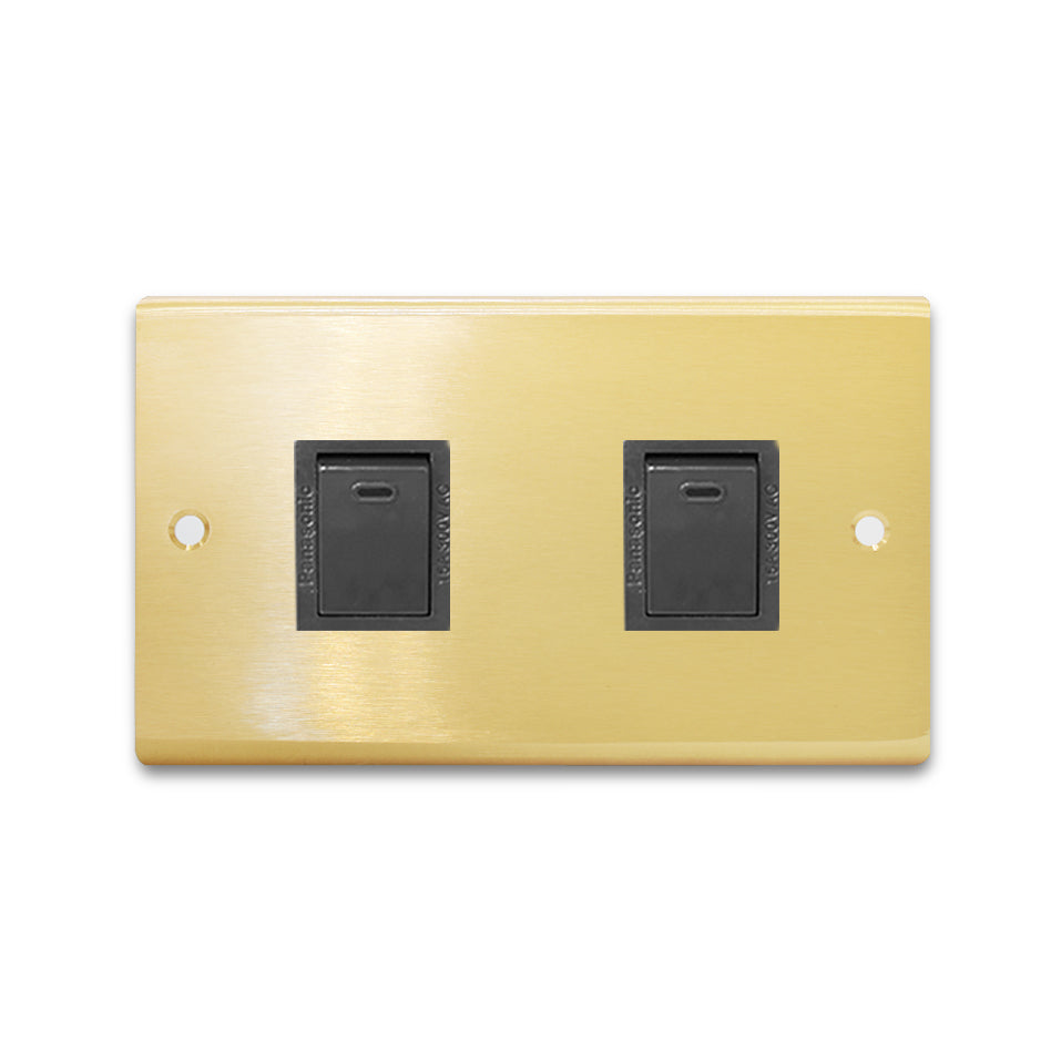 Brass switch panel-Japanese style