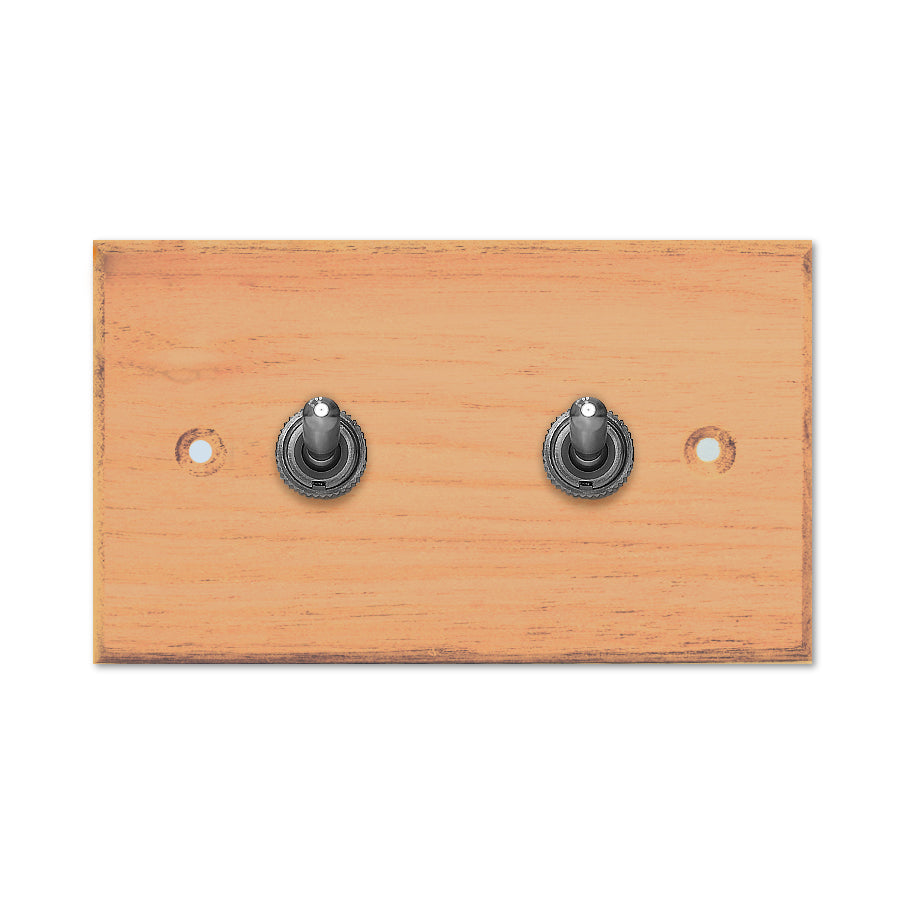 Walnut solid wood panel - replica of the lever