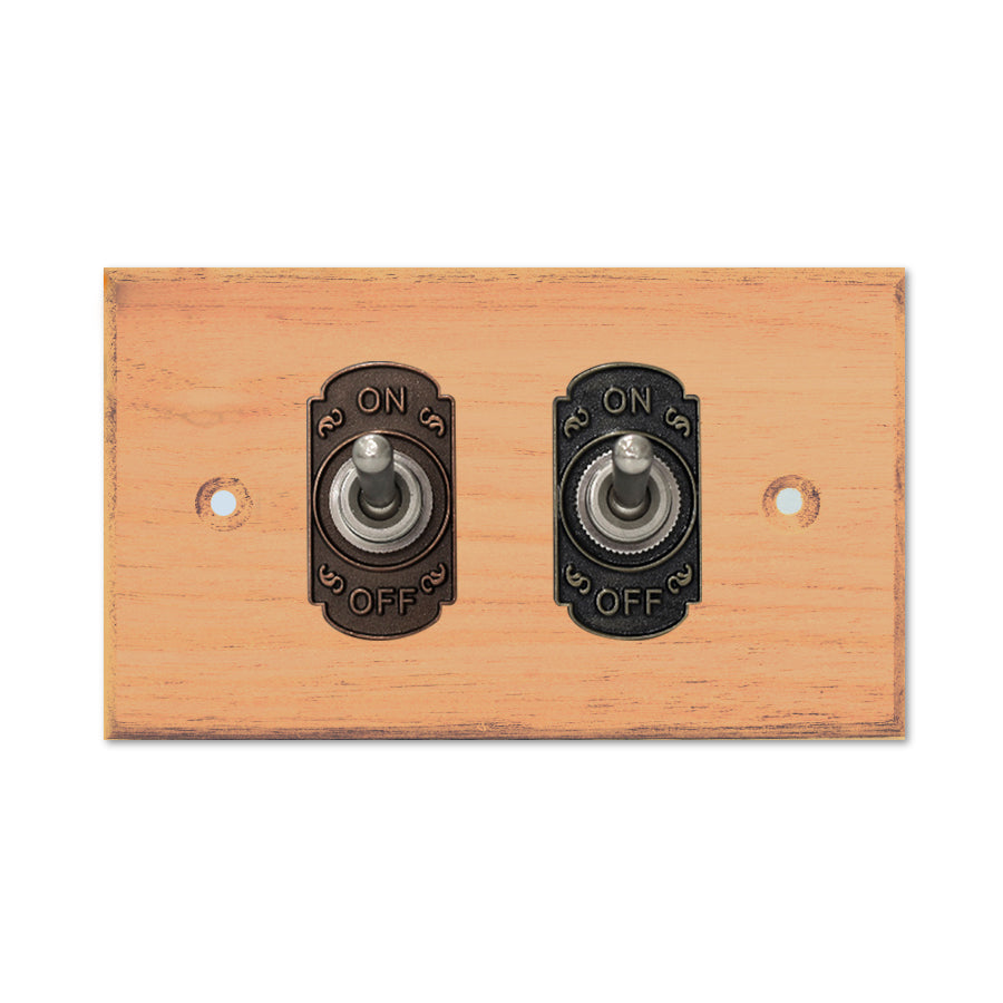 Walnut solid wood panel - replica of the lever