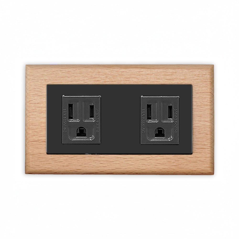 Solid beech wood-thin frame-Japanese style panel