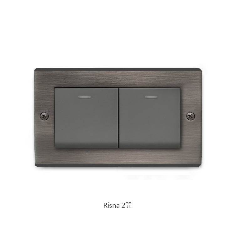 Obsidian black panel-Glatima, Risna series