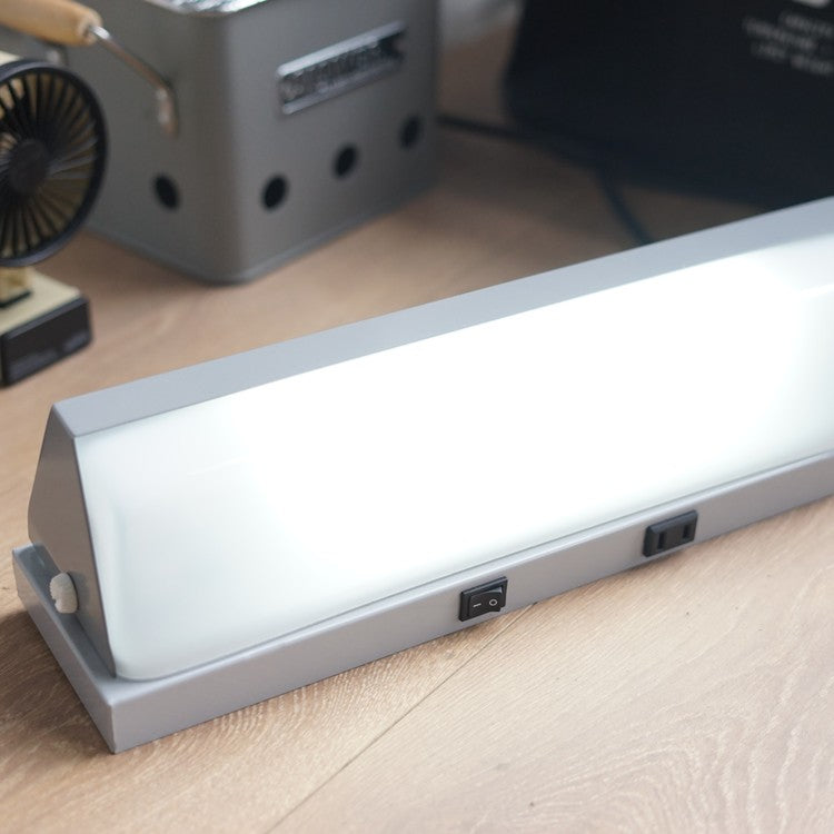 Retro Triangular Fluorescent Lamp#Black