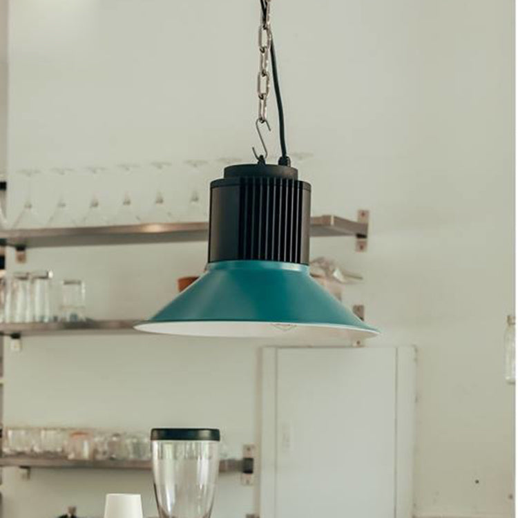 Straight industrial chandelier