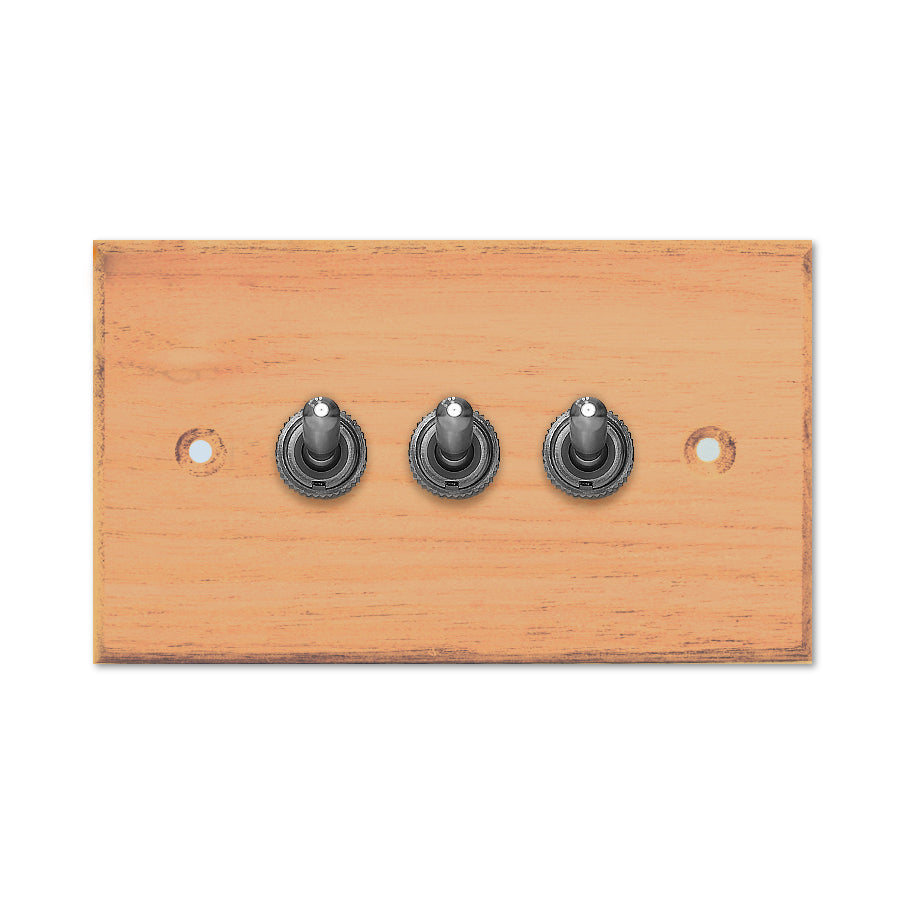 Walnut solid wood panel - replica of the lever