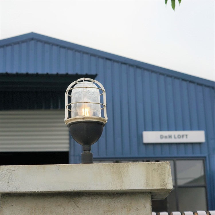 Boat post garden light