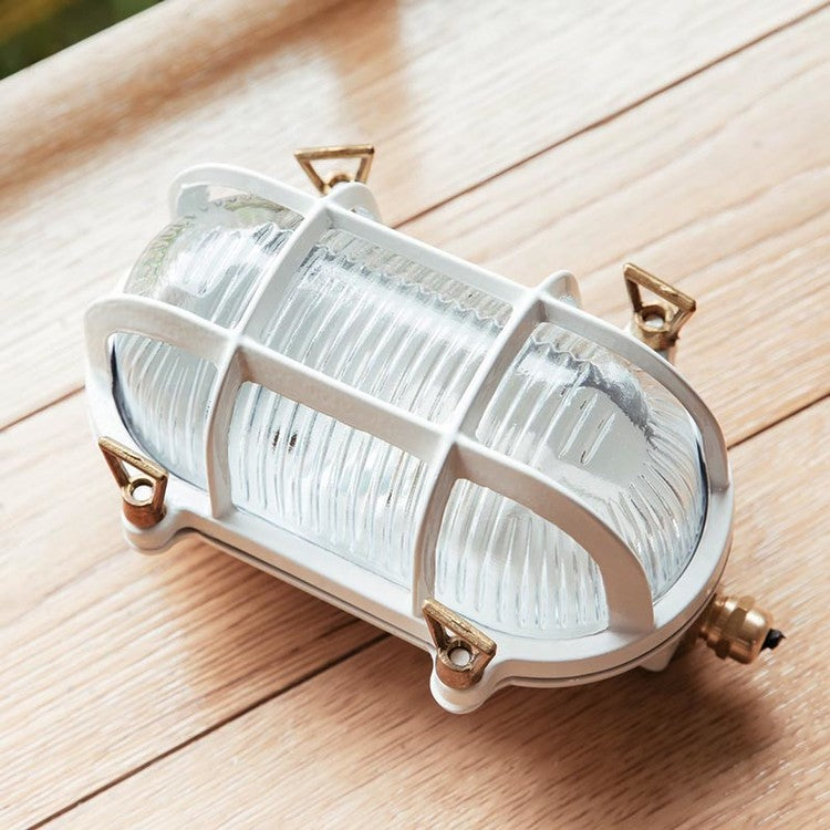European Brass Wall Lamp-04 #White