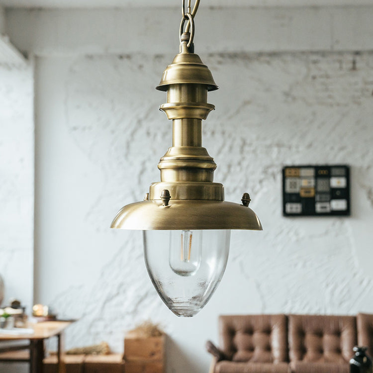 Brass castle chandelier (bronze)