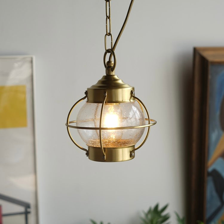 ring planet chandelier