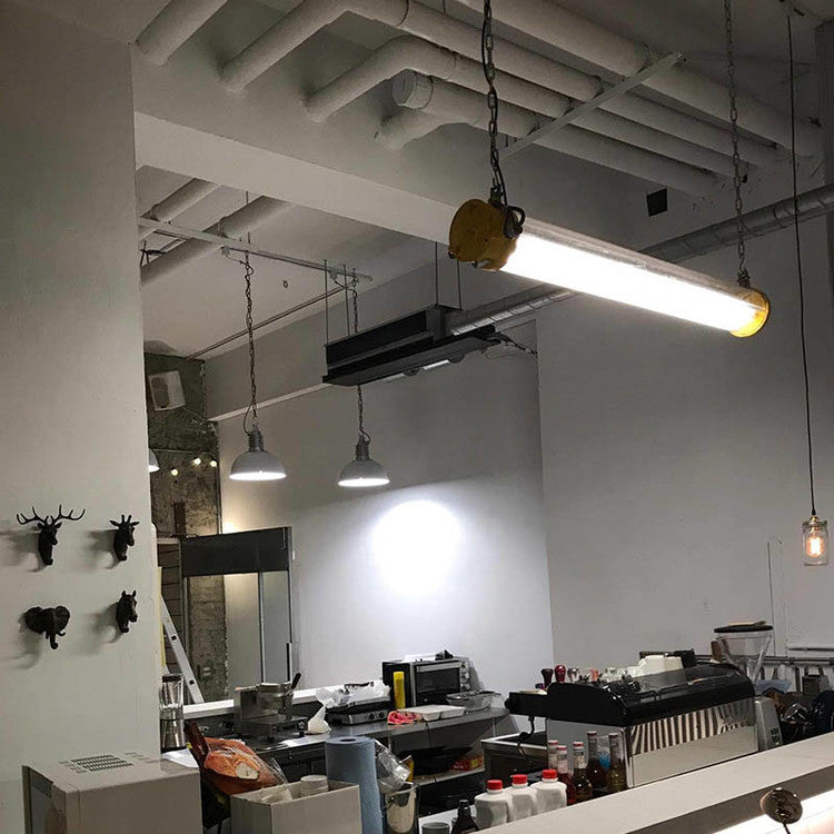 4 feet single tube explosion-proof light #yellow