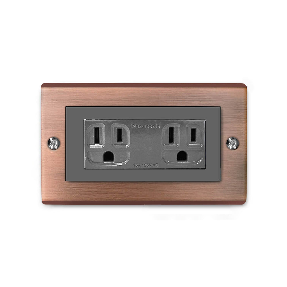 Red bronze panel-Glatima, Risna series