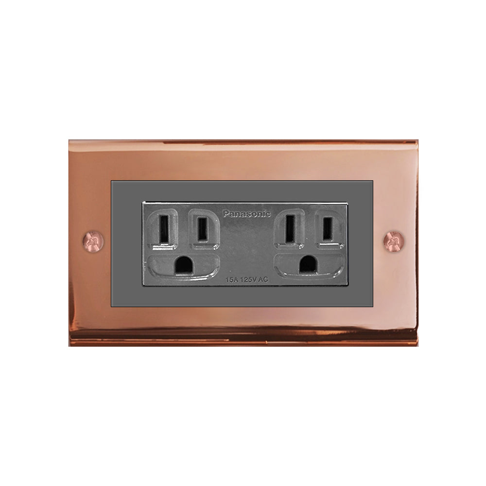Red bronze panel-Glatima, Risna series