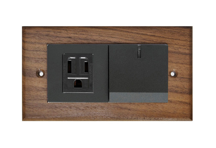 Walnut solid wood panel-Glatima, Risna series