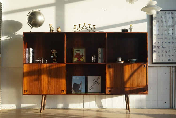丹麥 丹麥玫瑰木大型展示書櫃– DnH LOFT Shop