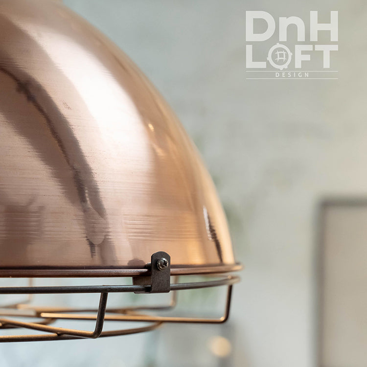 Red copper cargo hold light