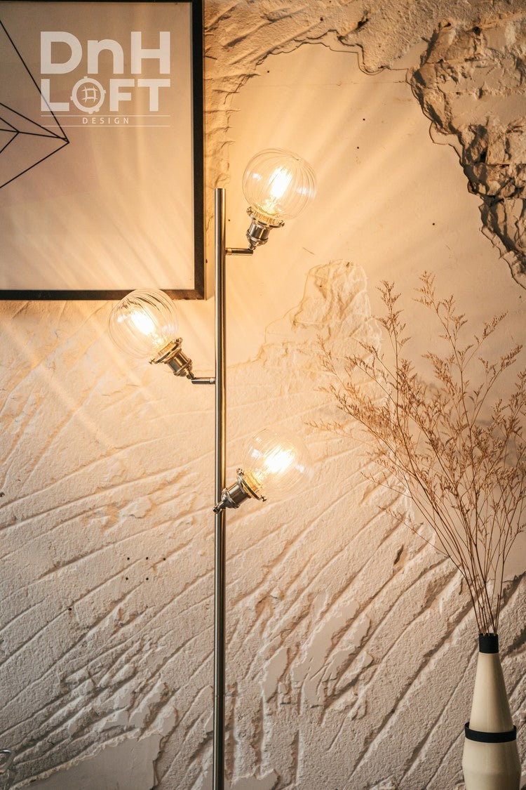 Neoclassical standing lamp