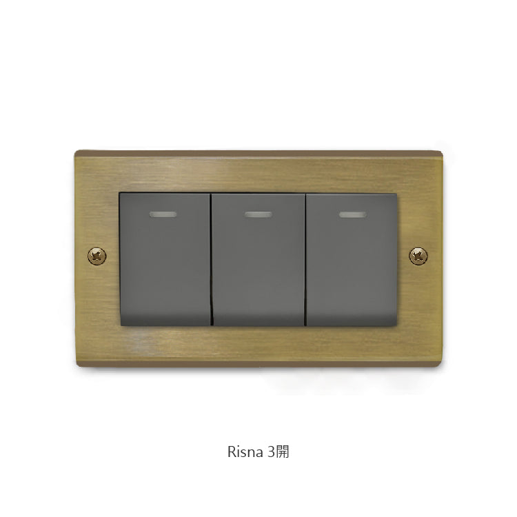 Bronze panel-Glatima, Risna series