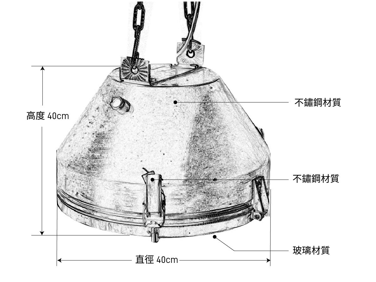 電火工業 DnH LOFT |工業風燈具|英國船型貨艙吊燈