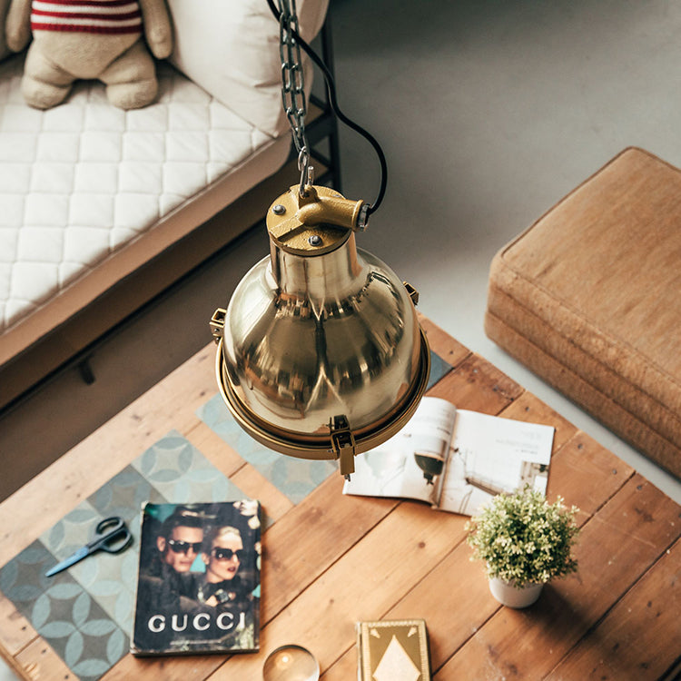 Copper Cargo Light#Brass
