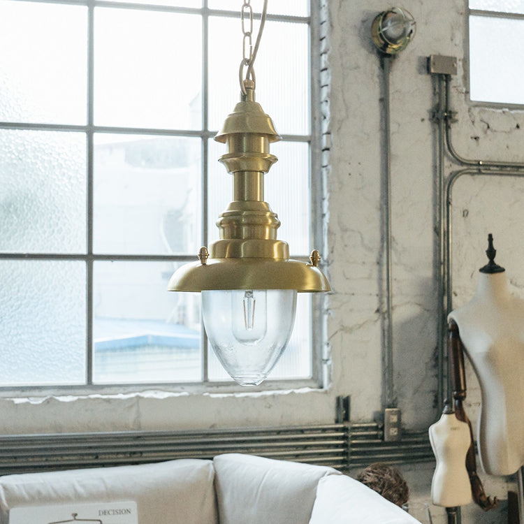 Brass castle chandelier (bronze)