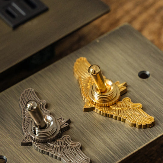 Bronze stainless steel panel-lever